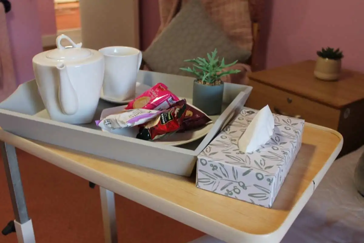 Welcoming respite care environment at Abbey Care Complex